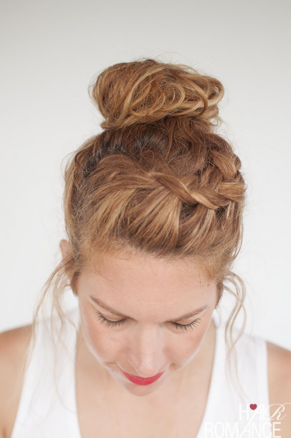 braiding curly hair
