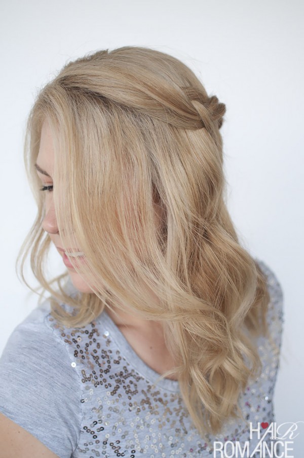 Try this simple half-up braid tutorial - Hair Romance